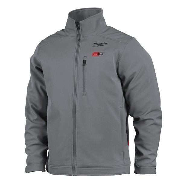Milwaukee M12HJGREY5-0 Large Heated Toughshell Jacket Grey