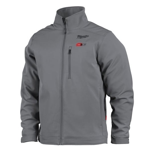 Milwaukee M12HJGREY5-0 Large Heated Toughshell Jacket Grey