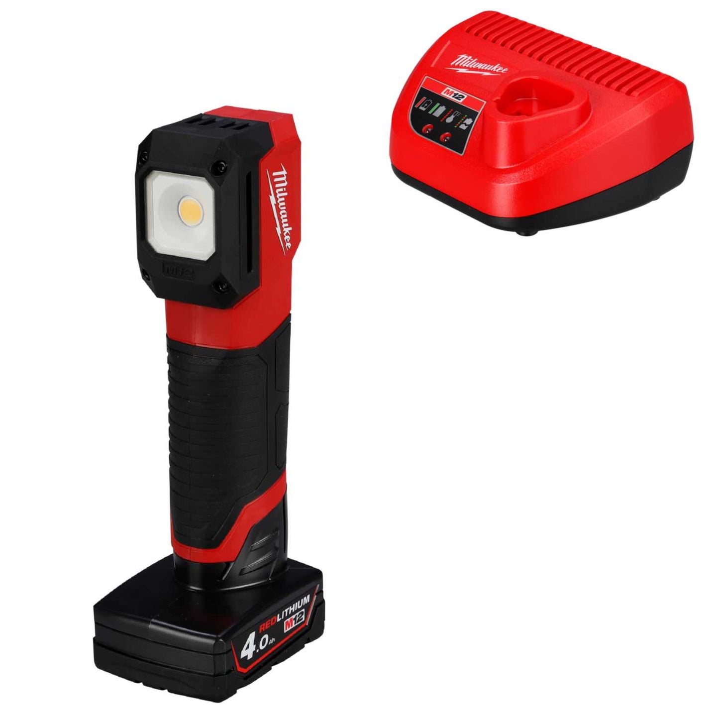 Milwaukee M12CML-401 12V Colour Matching Light with 1 x 4.0Ah Battery
