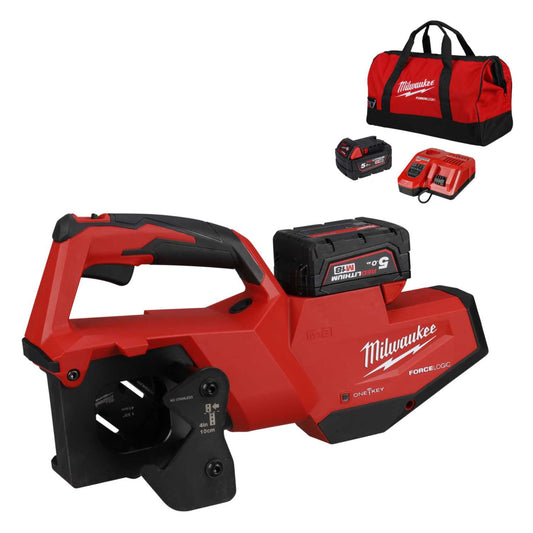 Milwaukee M18STSO-502B 18V Force Logic™ Strut Shears with 2 x 5.0Ah Batteries