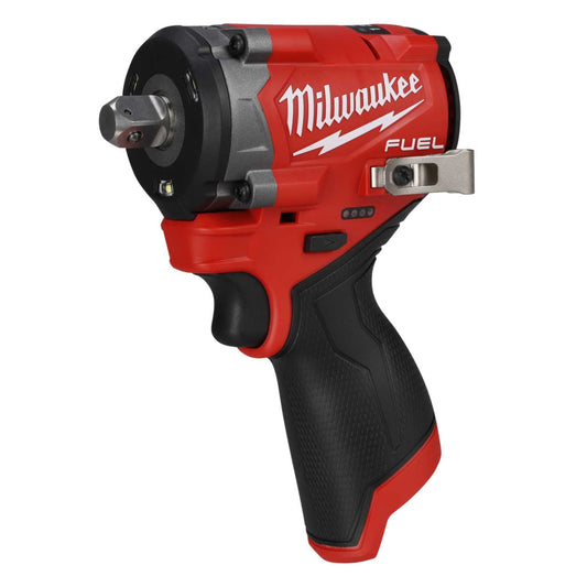 Milwaukee M12FCIWP12G3-0 12V Fuel™ ½" Compact Impact Wrench with Pin Detent (Body Only)