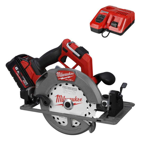 Milwaukee M18FCS66GR3-551 18V Fuel™ 190mm Circular Saw with 1 x 5.5Ah Battery
