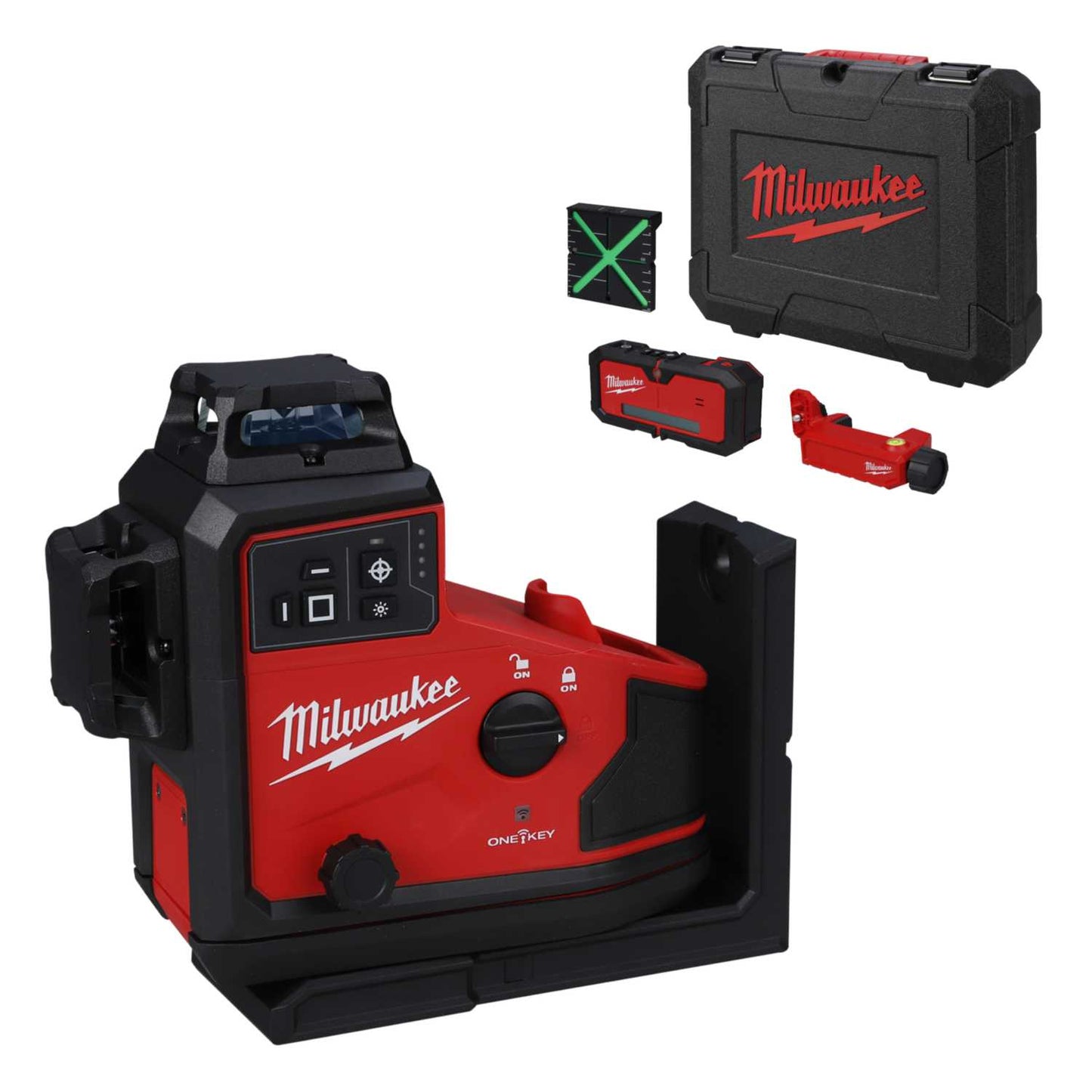 Milwaukee M12A3PLO-0C 12V Green Auto Alignment 360° 3 Plane Laser (Body Only)