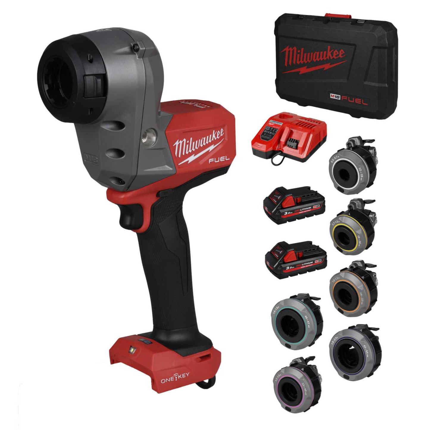 Milwaukee M18FCST-302CA 18V Fuel™ Cable Stripping Tool with 2 x 3.0Ah Batteries