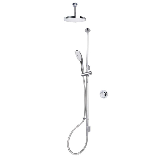 Mira Mode Dual Digital Ceiling Fed Shower High Pressure / Combi Boiler App Controlled