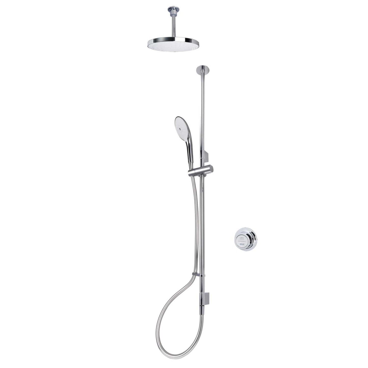 Mira Mode Dual Digital Ceiling Fed Shower Gravity Pumped App Controlled