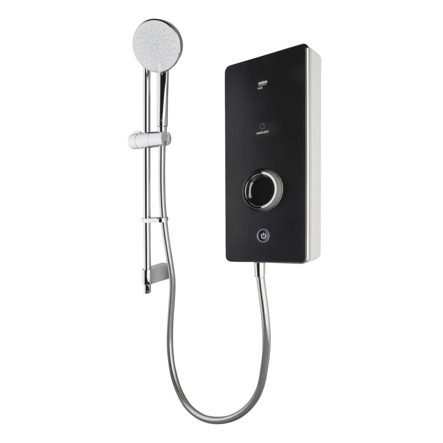 Mira 8.7kW Vista Heatloop Electric Shower Black/Chrome
