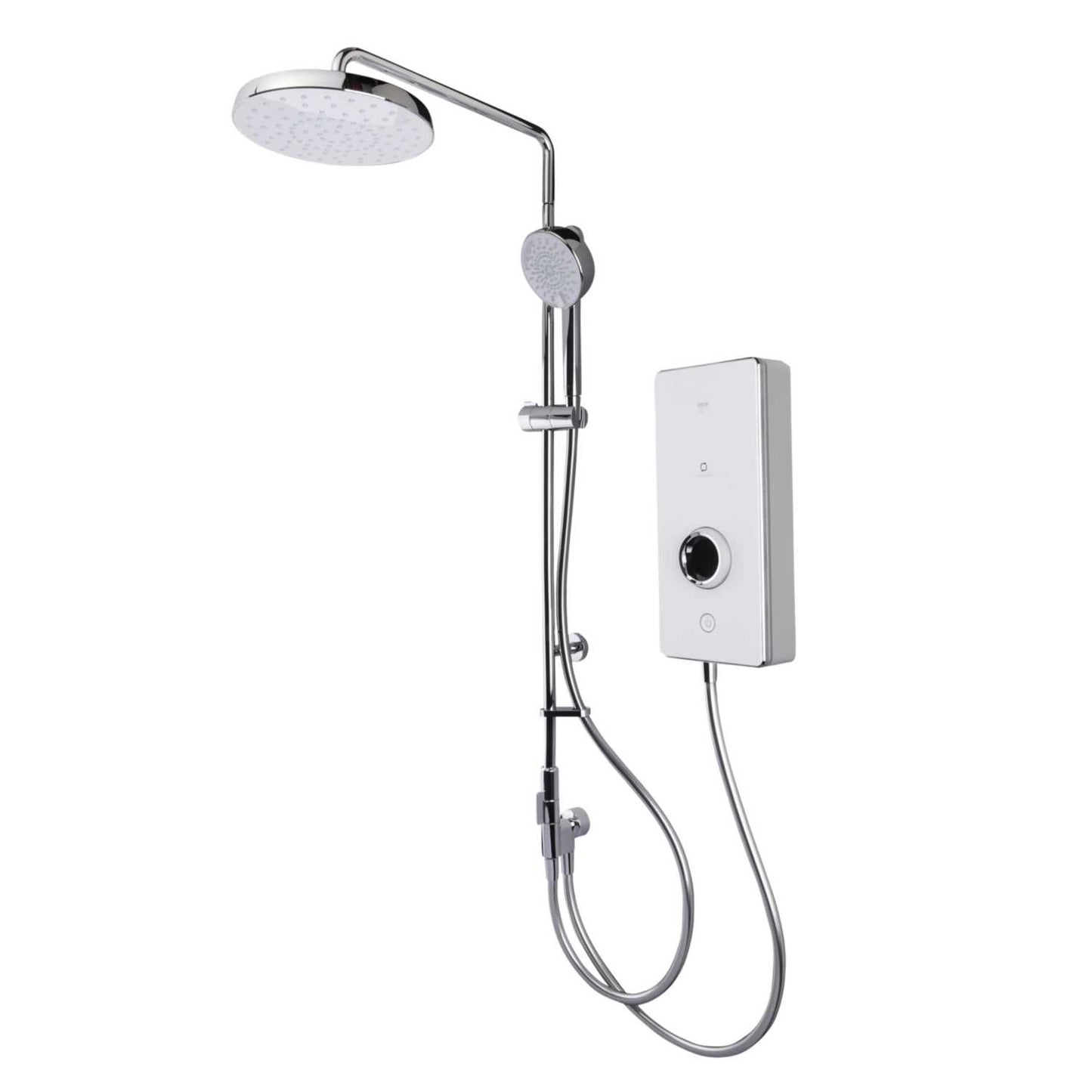 Mira 8.7kW Vista Heatloop Dual Electric Shower White/Chrome