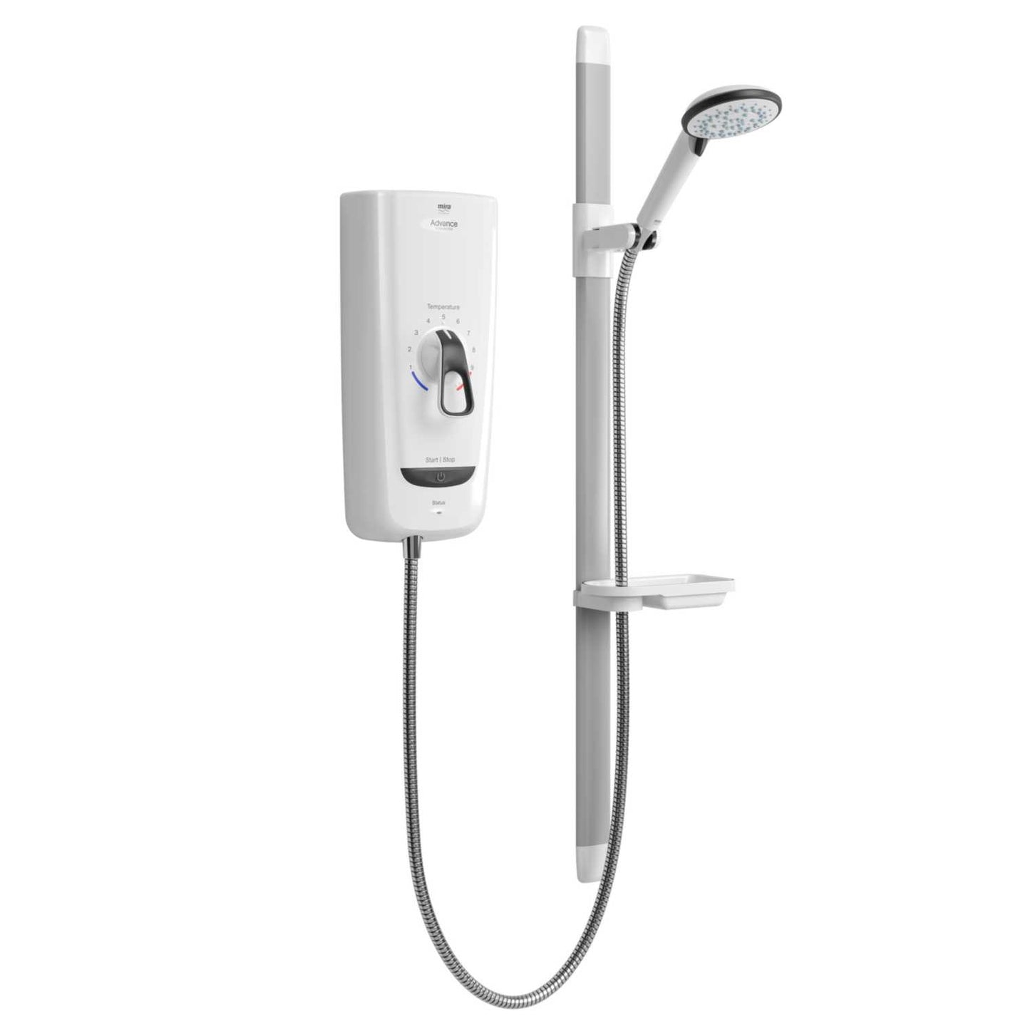 Mira 8.7kW Advance ATL Flex Extra Electric Shower White/Chrome