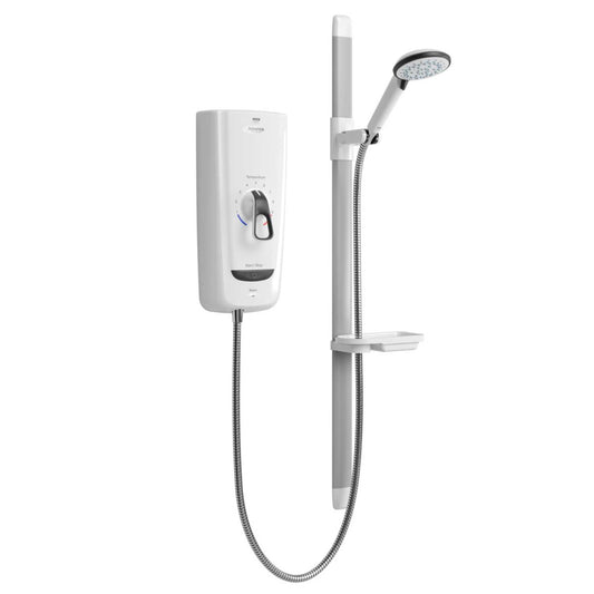 Mira 8.7kW Advance ATL Flex Extra Electric Shower White/Chrome