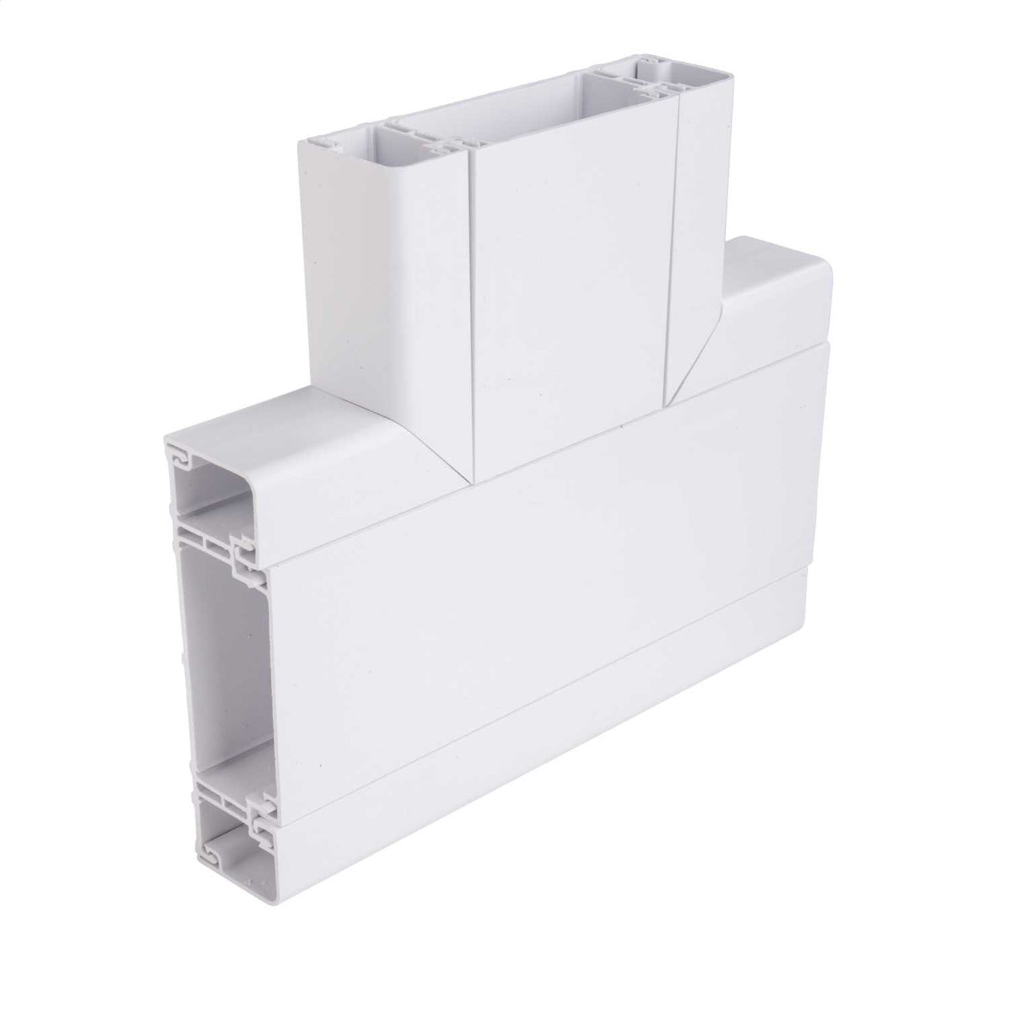Cableline Flat Tee for Classic Profile White (Sold in 1's)
