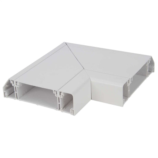 Cableline Flat Angle for Classic Profile White (Sold in 1's)