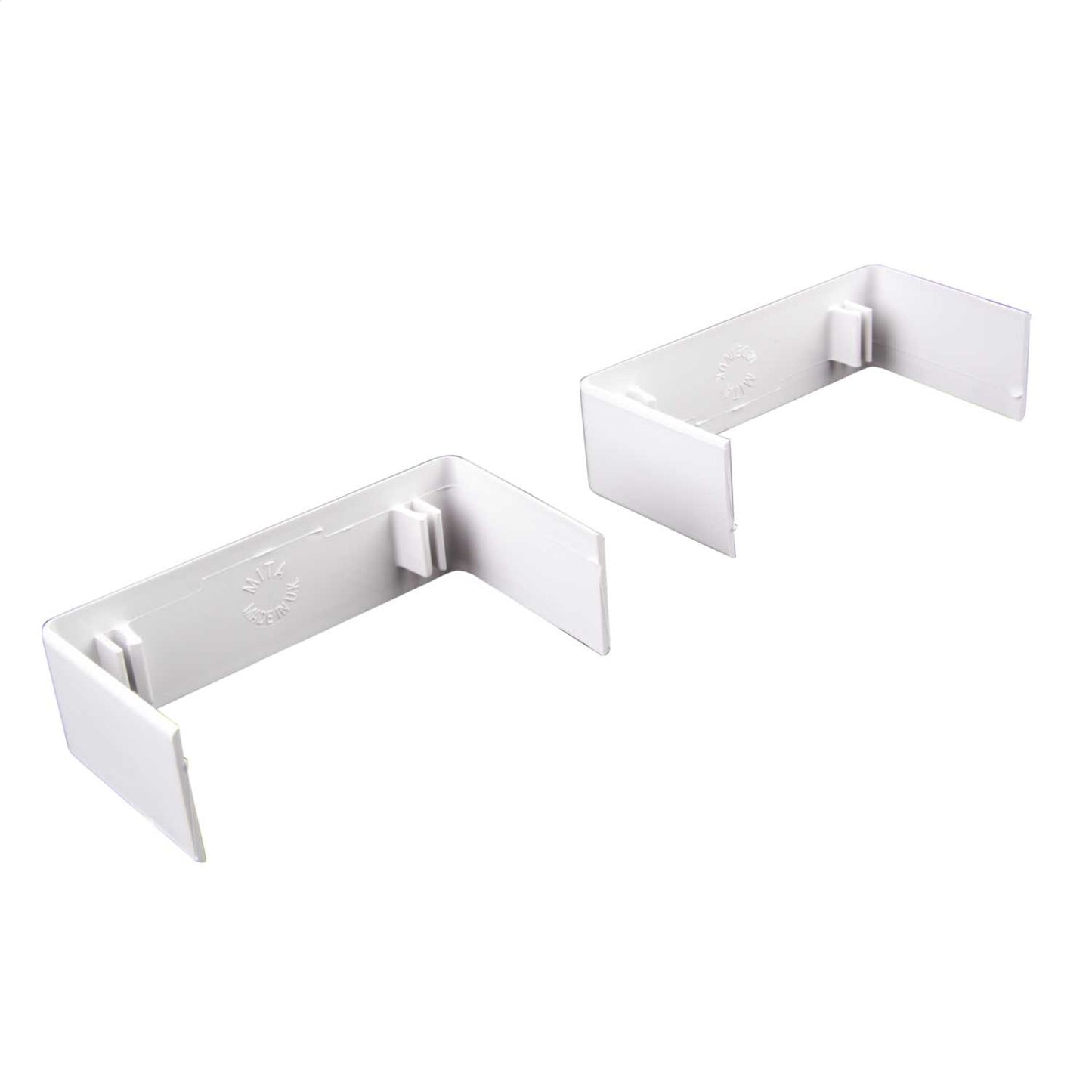 Schneider Mita Consort 100mm x 40mm Joint Cover White (Pack of 2)