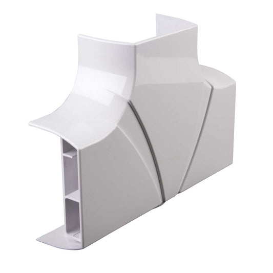 Consort Delta 100mm x 50mm Flat Tee White (Sold in 1's)