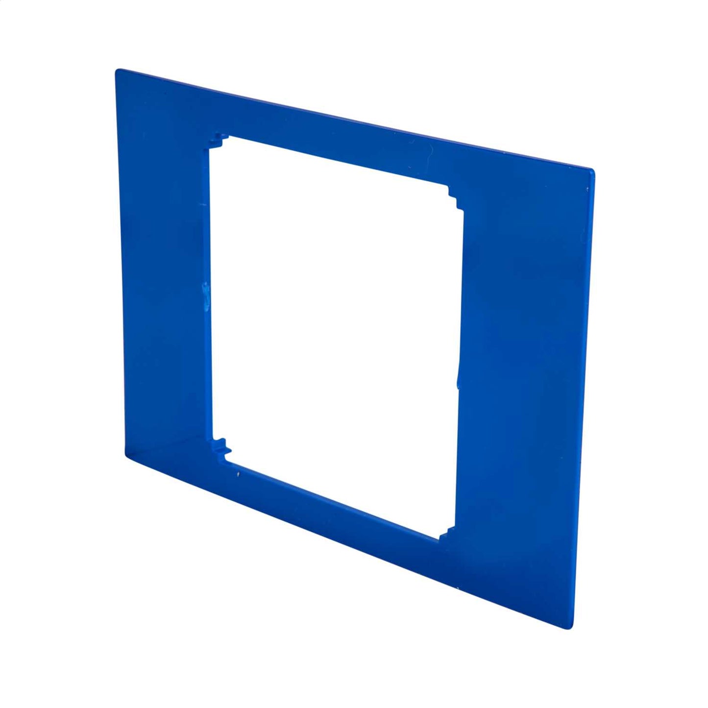 Schneider Mita Cableline 1 Gang Part M Plate Blue for Trunking