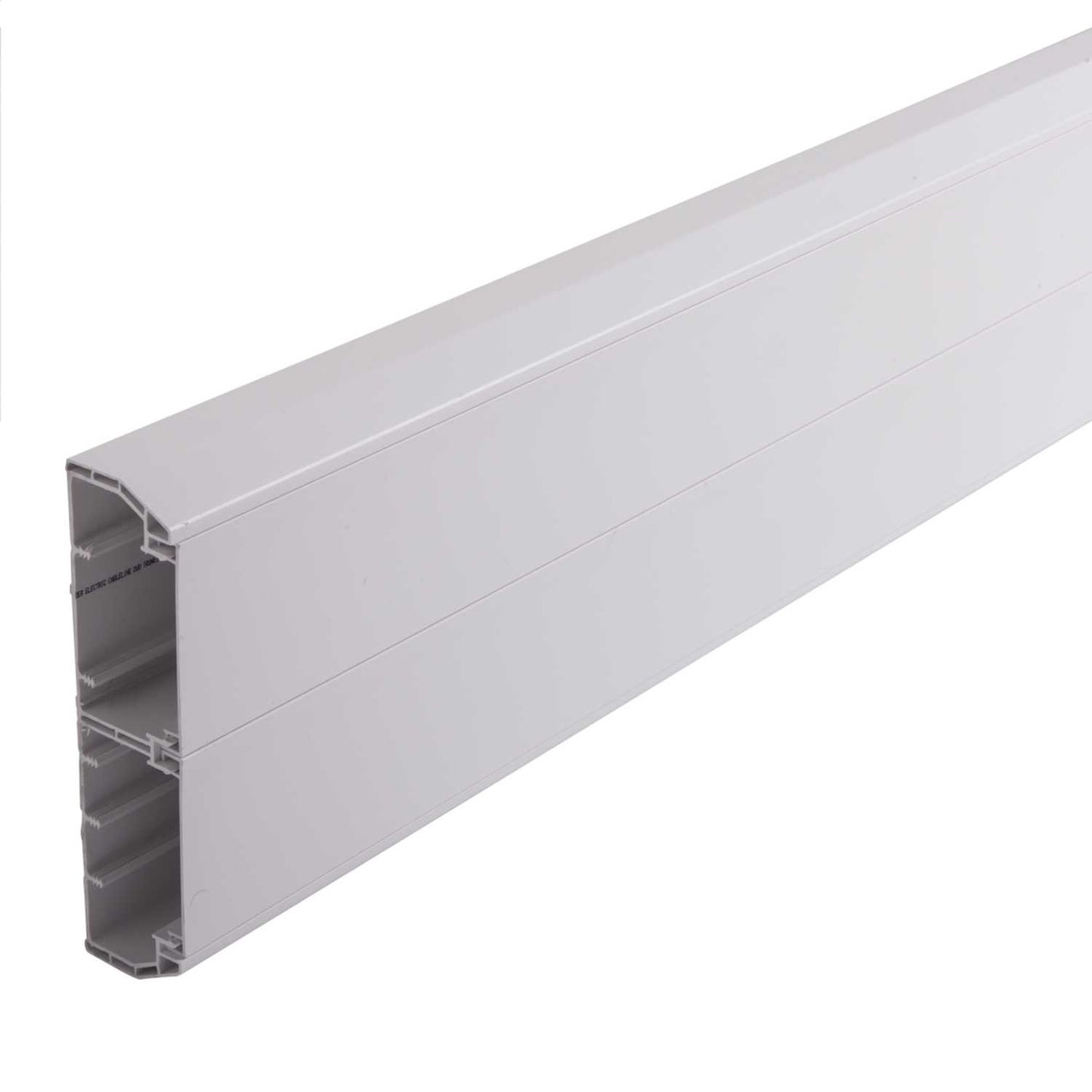 Schneider Mita Cableline Duo 210mm x 52mm High Impact Trunking (3m Length)