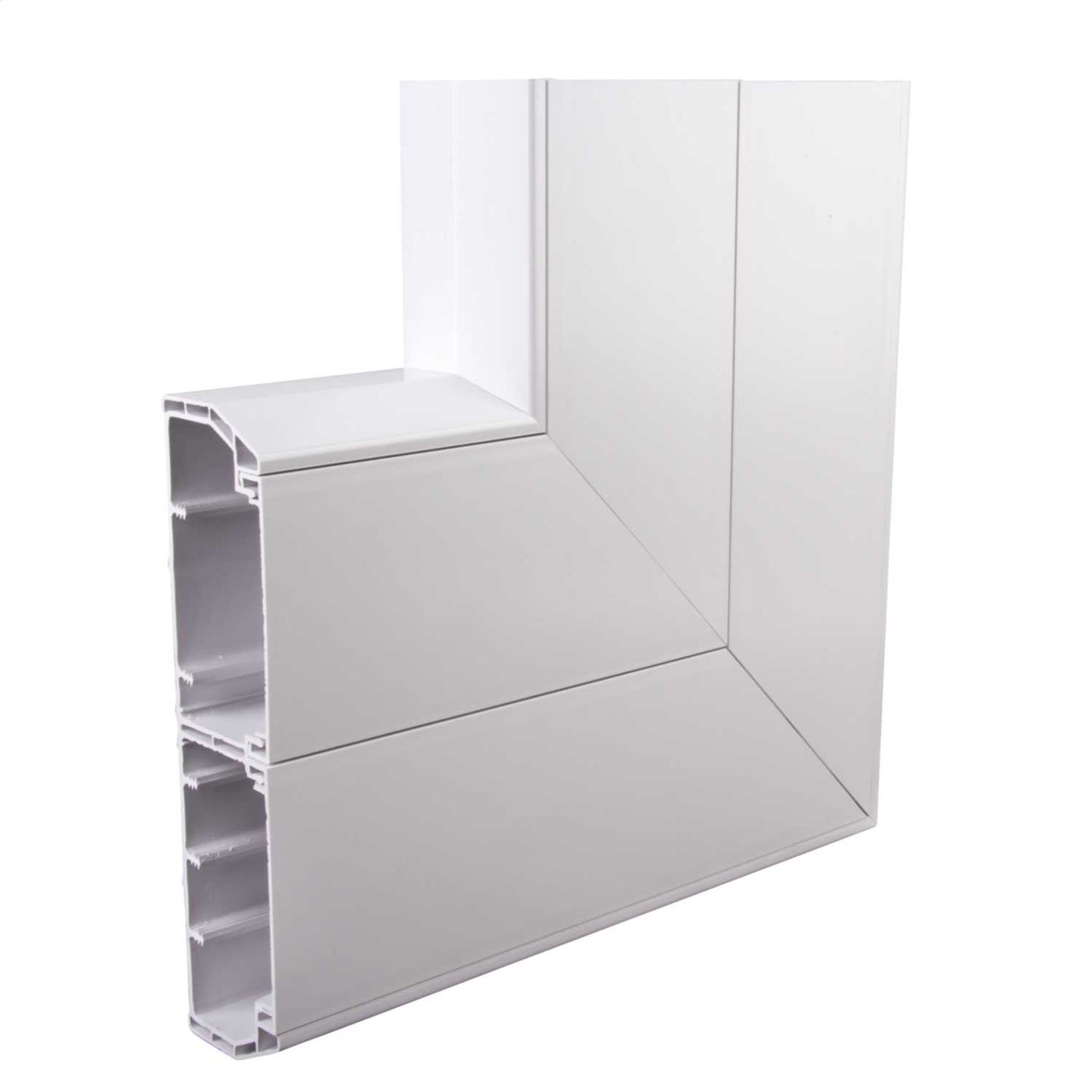 Cableline Duo Flat Angle for EP2W Trunking (Sold in 1's)