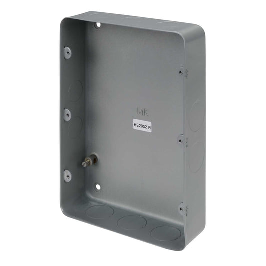 MK Grid Plus 9 and 12 Gang Flush Back Box