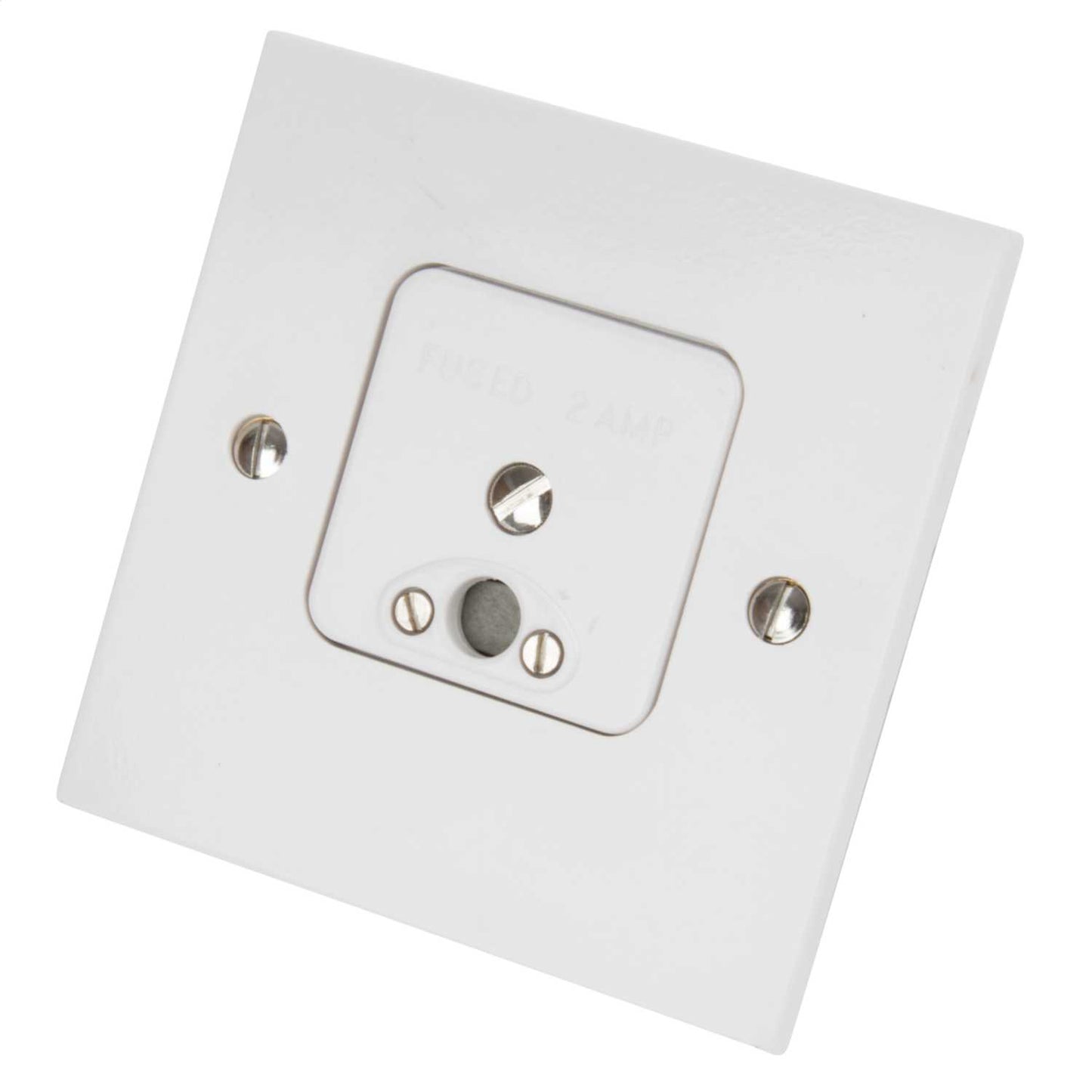 MK Logic Plus 2A Fused Clock Connector White