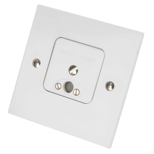 MK Logic Plus 2A Fused Clock Connector White