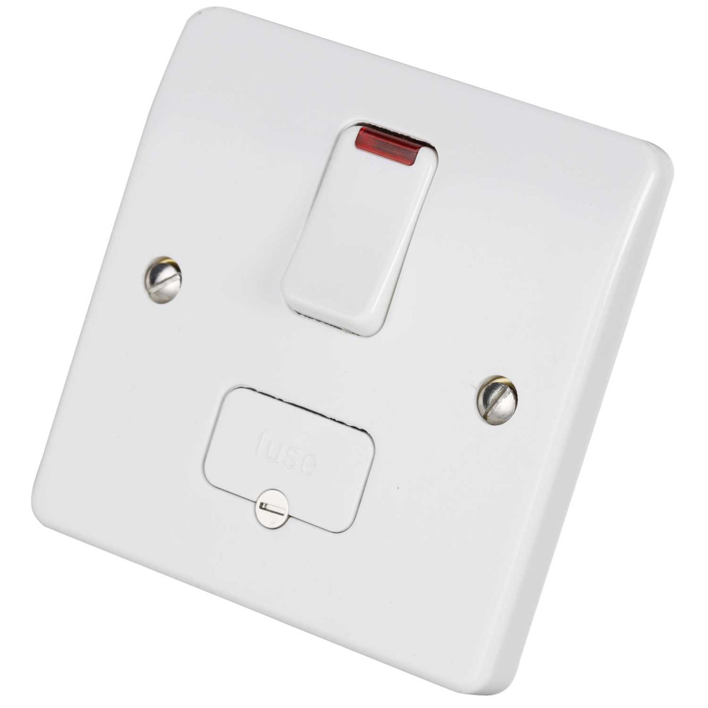MK Logic Plus 13A DP Switched Fused Spur with Neon White