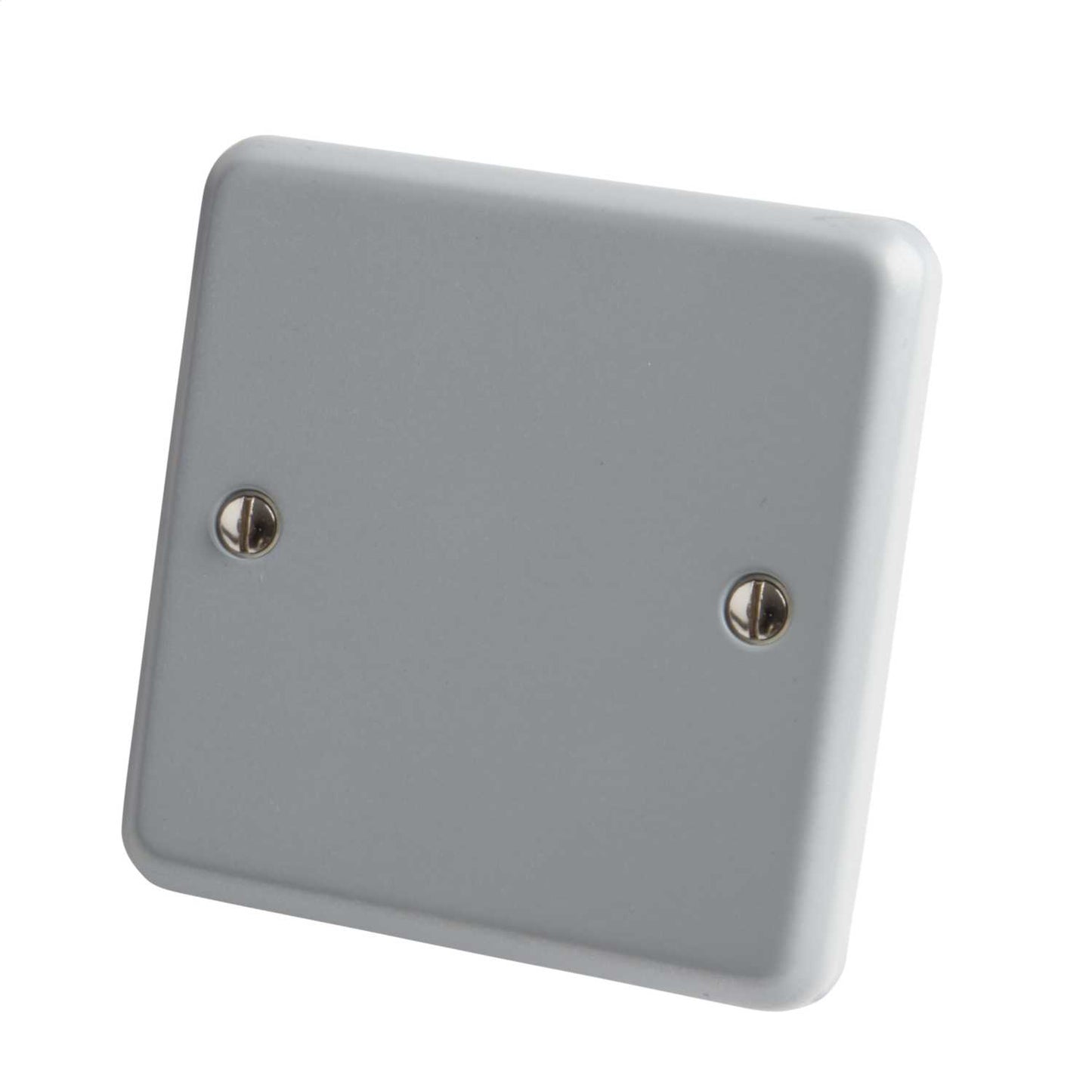 MK Metalclad Plus 1 Gang Blank Plate Metal Clad