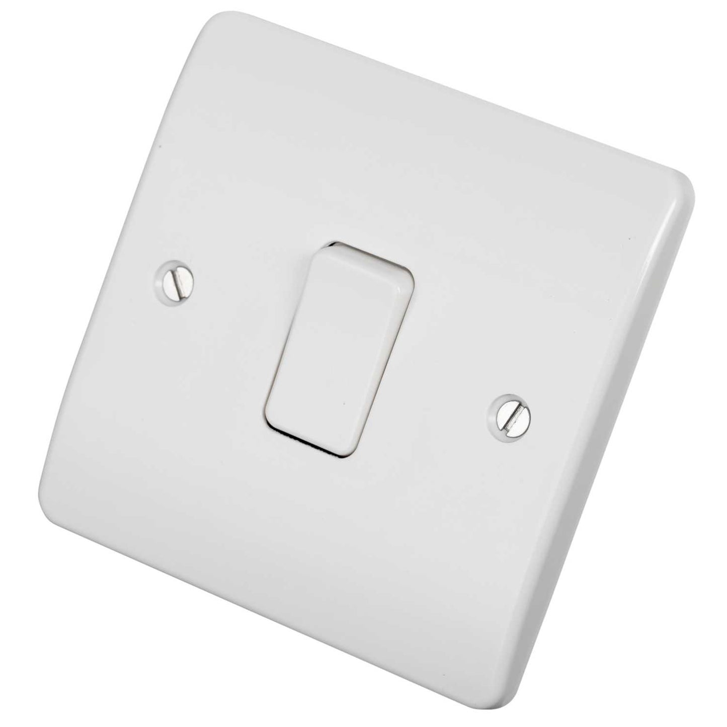 MK Logic Plus 10A 1 Gang Intermediate Switch White