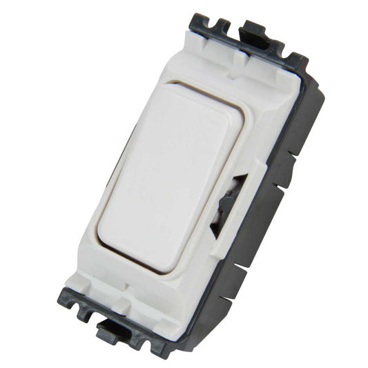 MK Grid Plus 10A Single Pole 1 Way Grid Switch