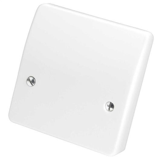 MK Logic Plus 45A 1 Gang Cooker Connection Unit White