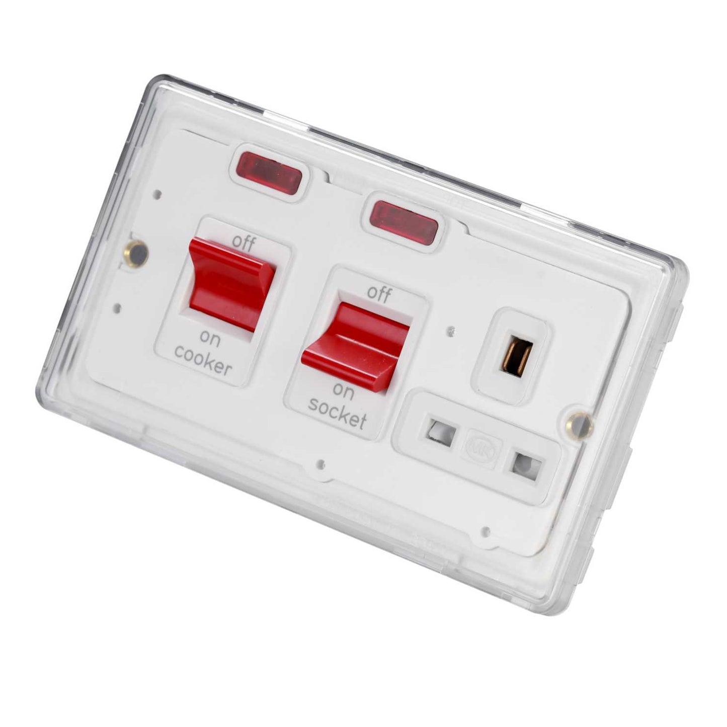 MK Dimensions 45A DP Cooker Control Unit Module with Neon White