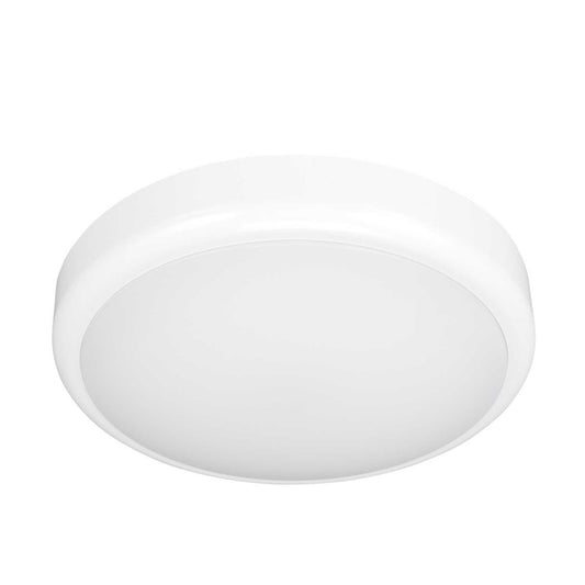 Knightsbridge 14W LED Tri-Colour Bulkhead White