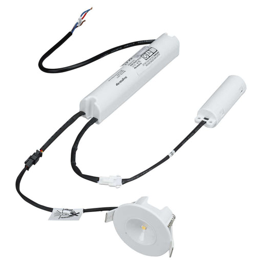 Knightsbridge 3.5W LED Maintained / Non Maintained Emergency Downlight White 5500K