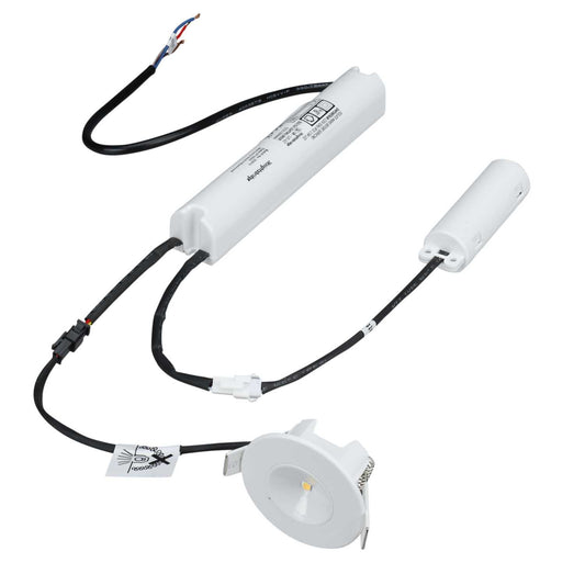 Knightsbridge 3.5W LED Maintained / Non Maintained Emergency Downlight White 3000K