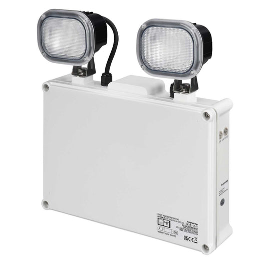 Knightsbridge 6W LED Non Maintained Emergency Twinspot IP65