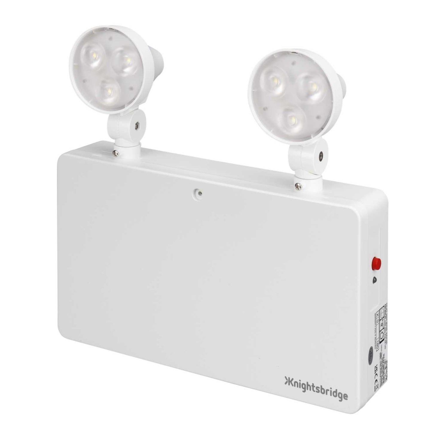 Knightsbridge 6W LED Non Maintained Emergency Twinspot IP20