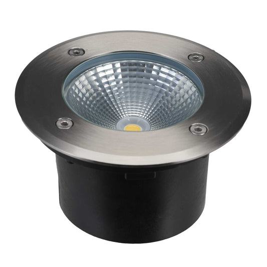 Knightsbridge 6W LED Stainless Steel IP65 Ground Light 3000K