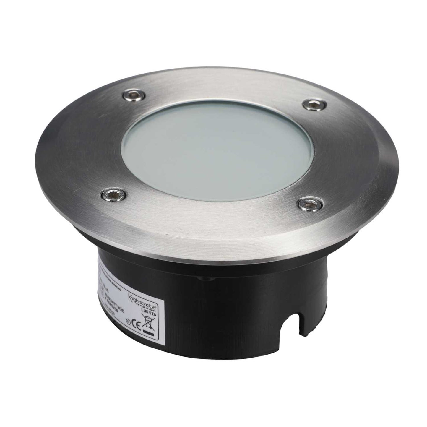Knightsbridge 1.7W LED Stainless Steel IP65 Ground / Deck Light White 4000K