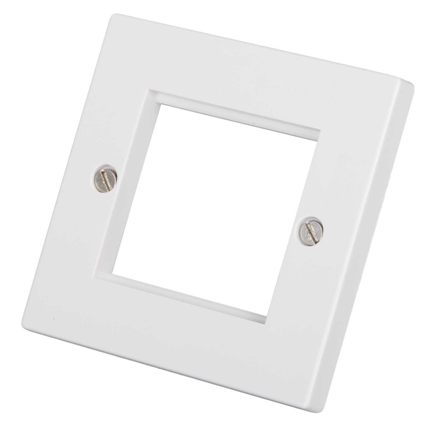 Knightsbridge 1 Gang 2 Euro Module Face Plate