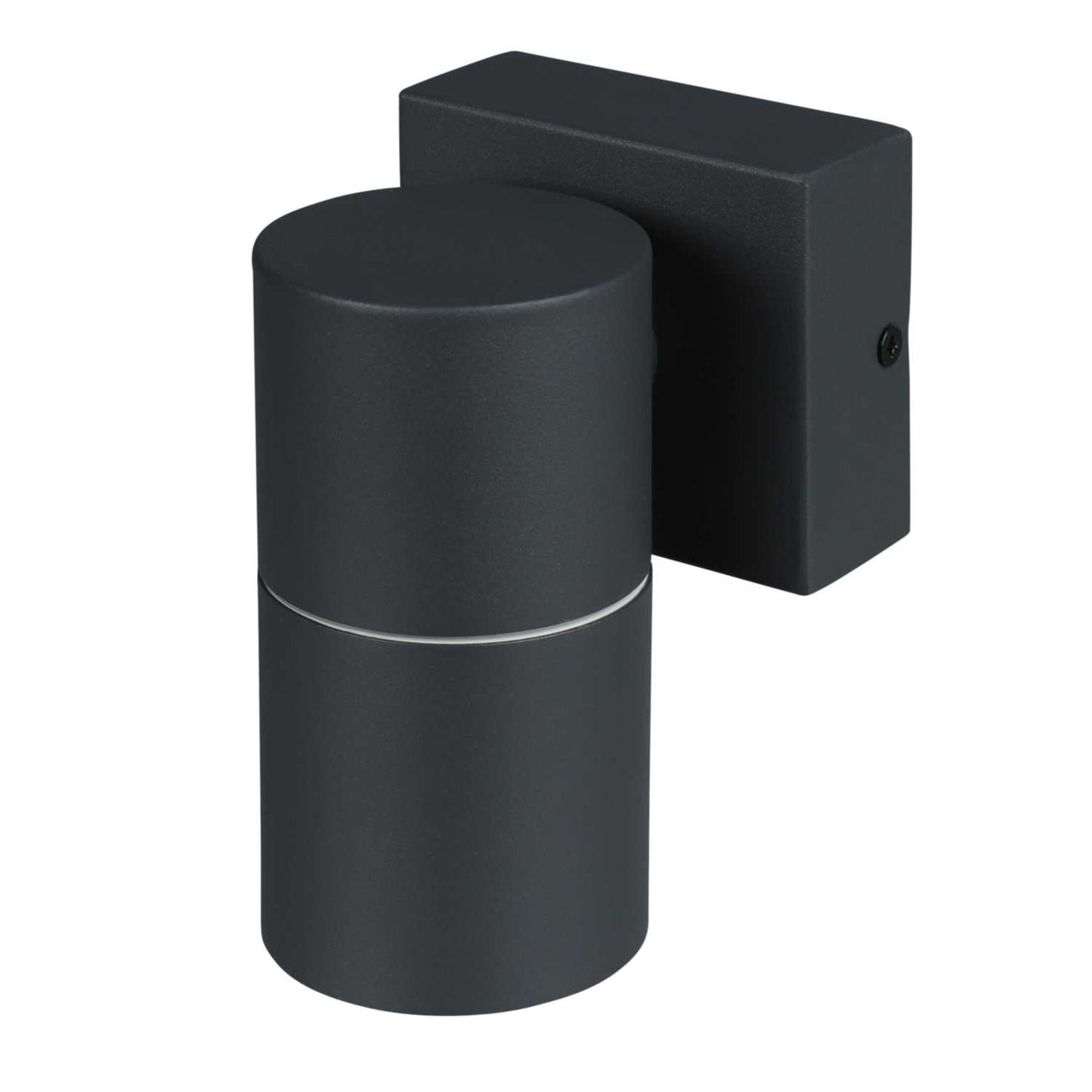 Knightsbridge GU10 Down Wall Light Anthracite