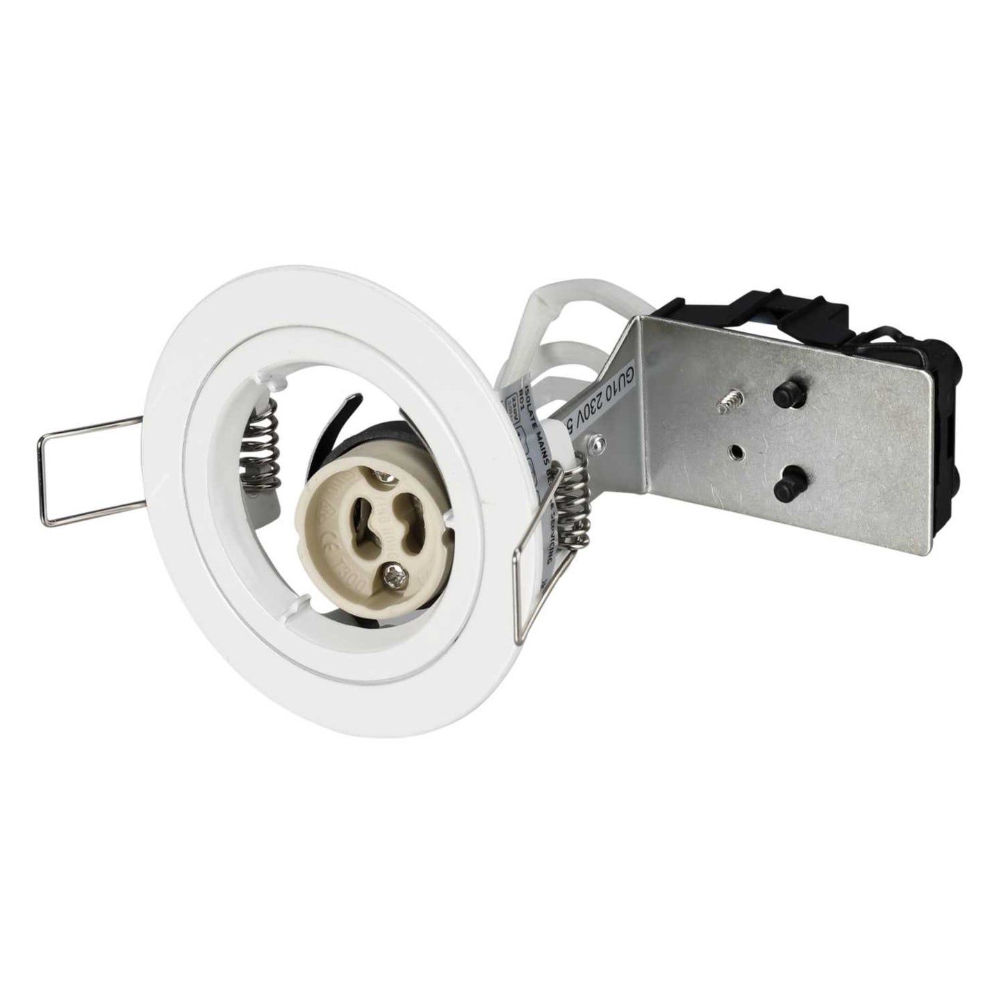 Knightsbridge GU10 Fixed Downlight White