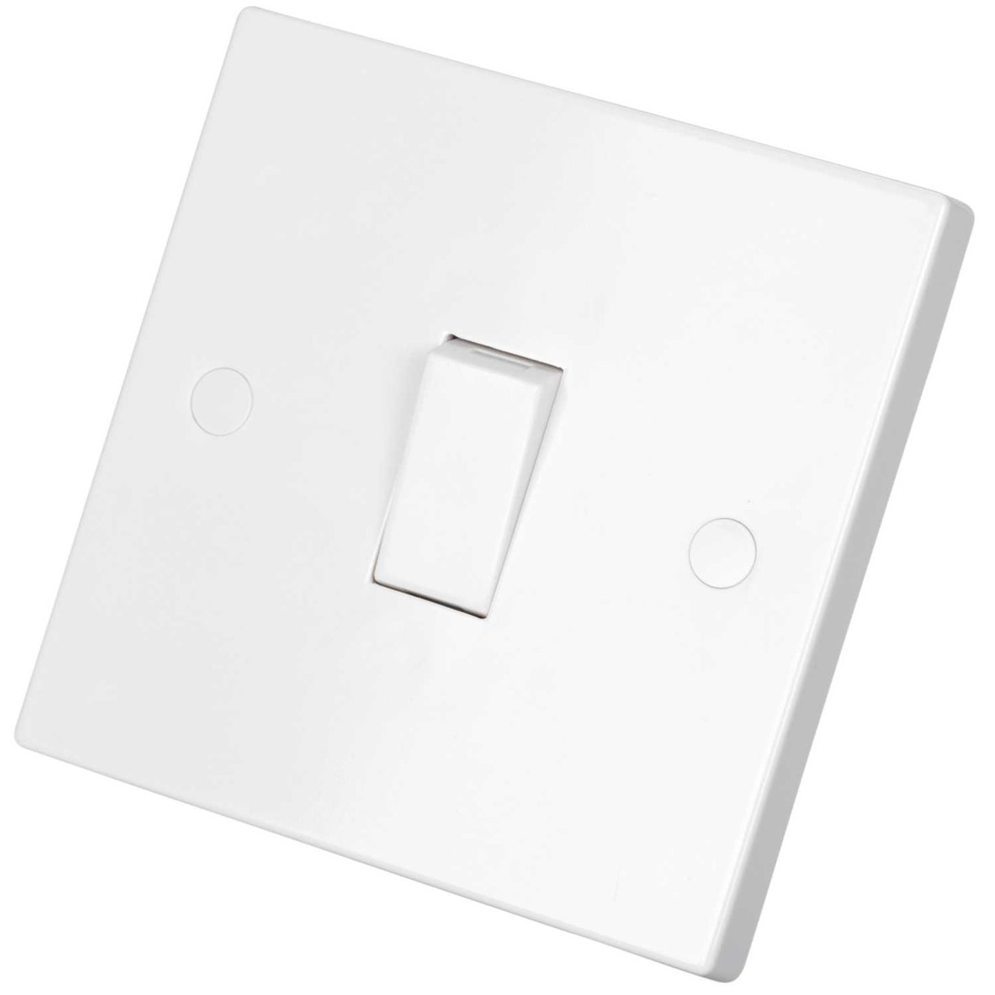 Knightsbridge 10A 1 Gang 2 Way Light Switch White