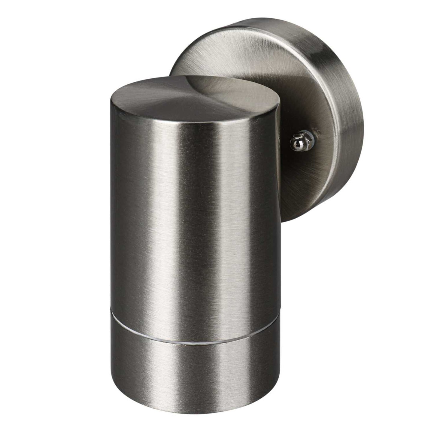 Knightsbridge 35W GU10 Wall Fitting Stainless Steel Light Gauge