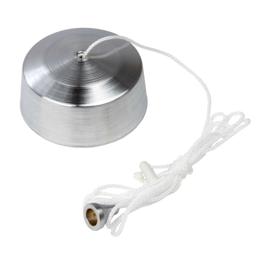 Knightsbridge 10A 2 Way Pullcord Switch Brushed Chrome