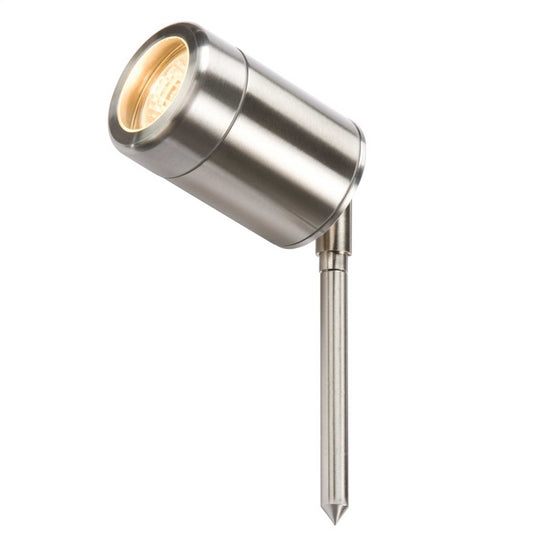 Knightsbridge 35W GU10 Spike Light Stainless Steel IP65