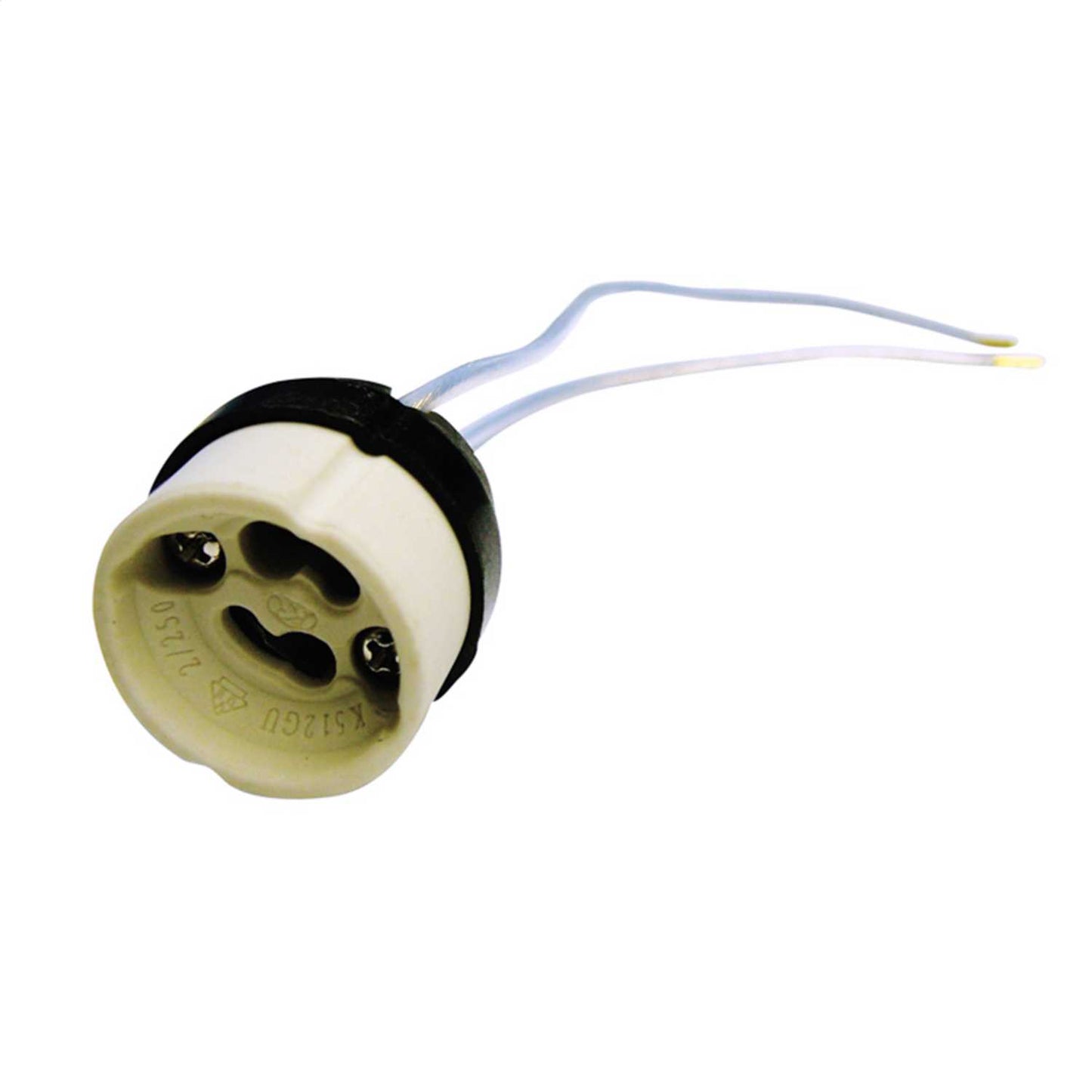 Knightsbridge GU10 Lampholder with 150mm Silicon Cable