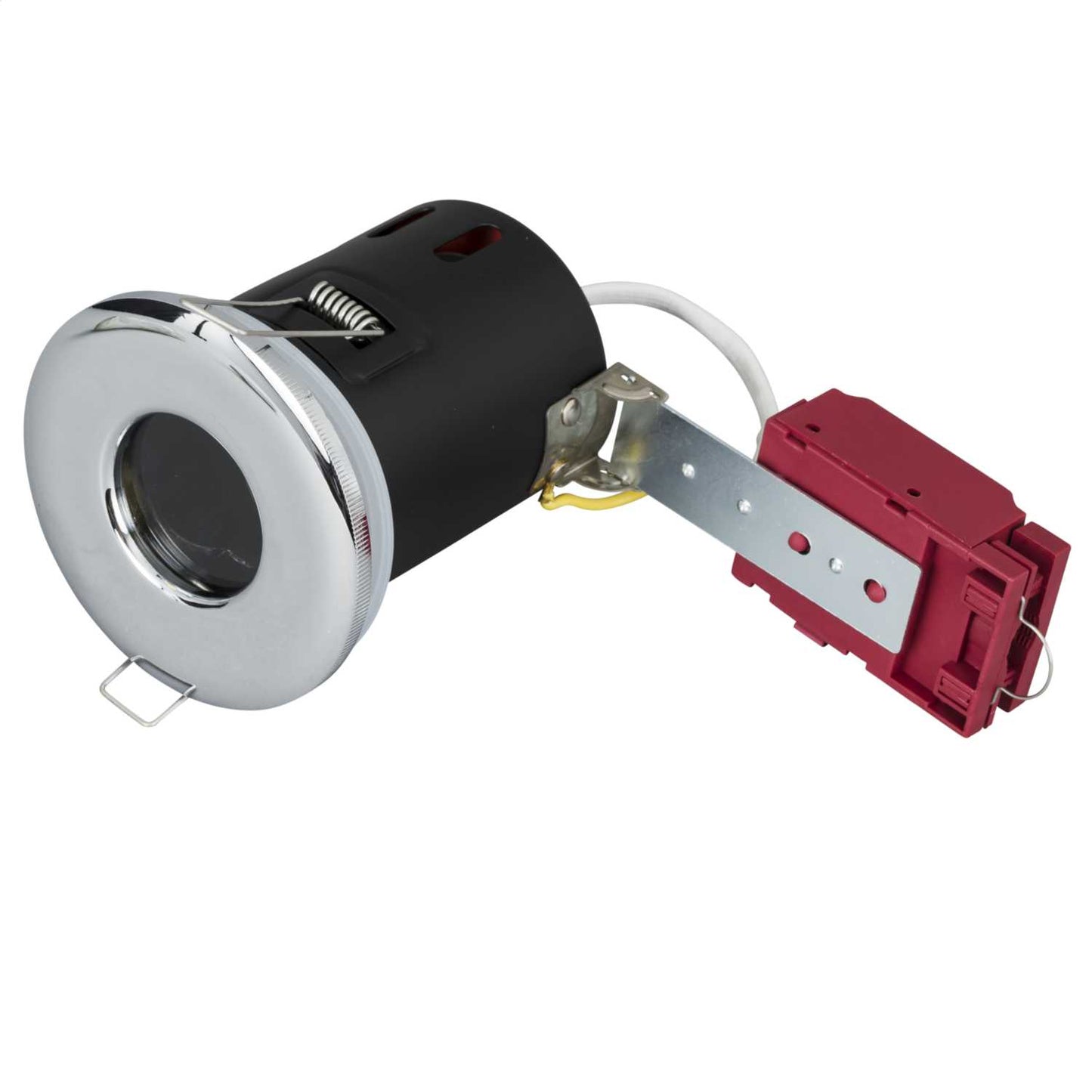 Knightsbridge 50W GU10 Fire Rated Downlight IP65 Chrome