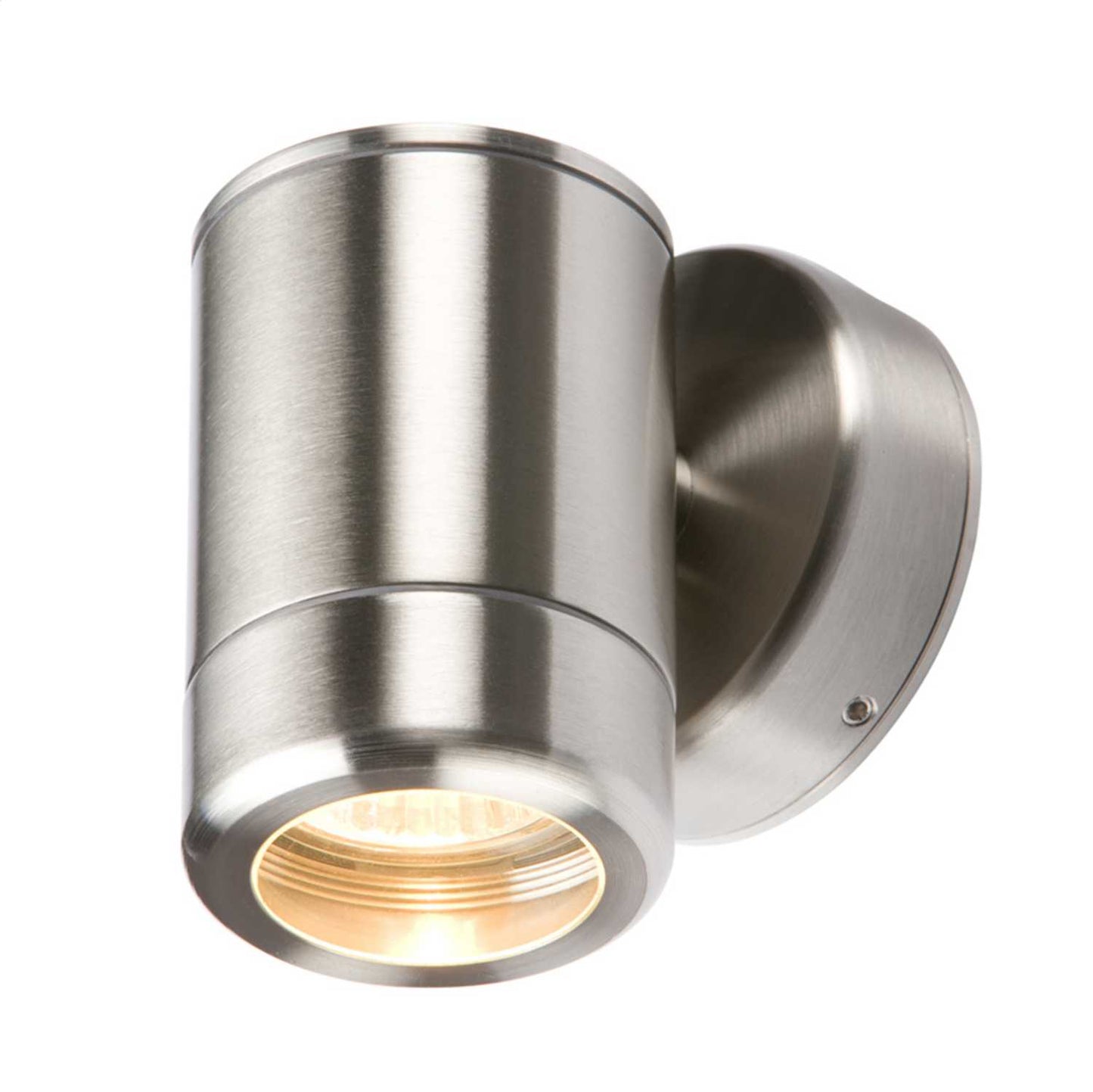 Knightsbridge 35W GU10 Wall Fitting Stainless Steel Standard Gauge