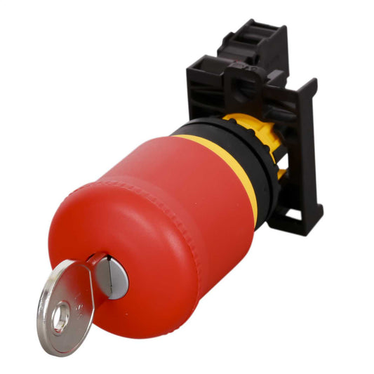 Moeller M22-PV/K01 Emergency Stop Key Release 1 NC Pushbutton Red