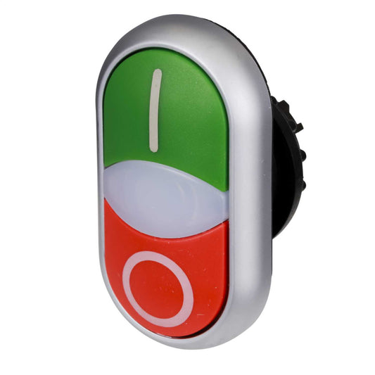 Moeller M22-DDl-GR-X1/X0 Flush Momentary Start / Stop Pushbutton