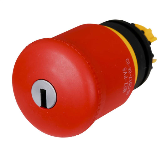 Moeller M22-PV Emergency Stop Key Release Pushbutton Red